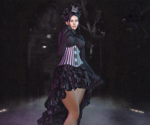 POISON ROUGE Elaine SET BLACK  RARE// Reborn