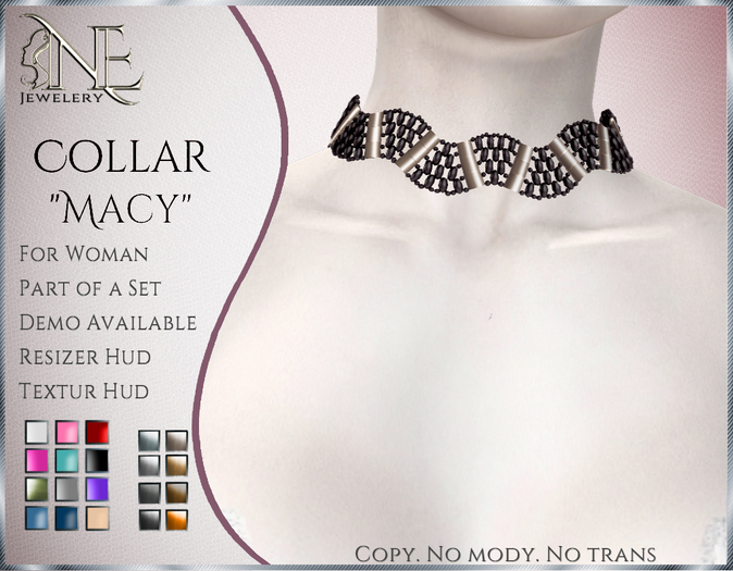 !! NE! Collar "Macy" (DEMO)