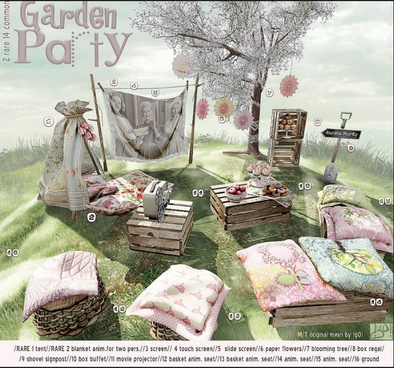 !gO! GardenParty - box buffet 10