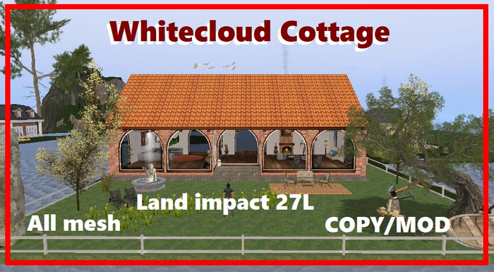 Whitecloud Cottage  27Li LOW PRIM HOUSE