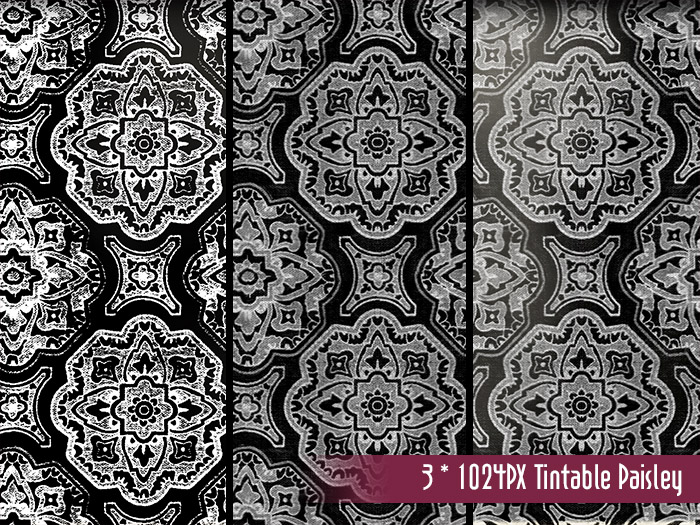 DBP - Tintable Paisley Print Pack 1024px