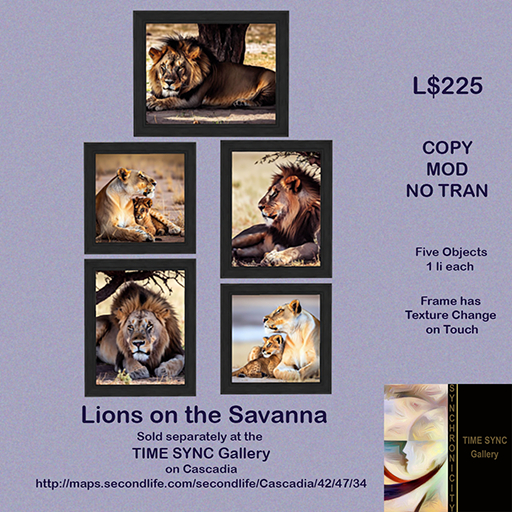 Lions on the Savanna