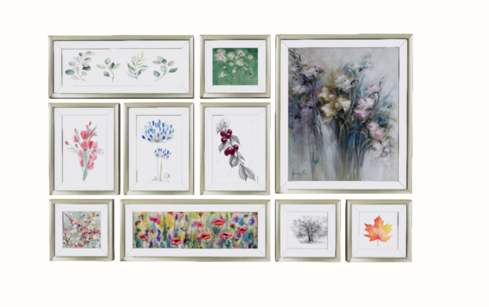 Wall gallery - Art - Flower