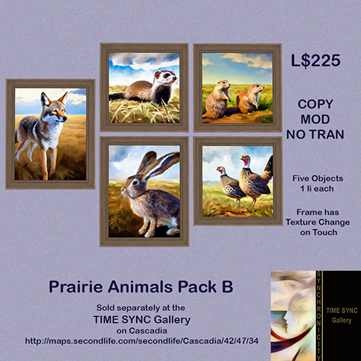 Prairie Animals Pack B