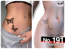 (Tummy Tattoo) No.191 Light