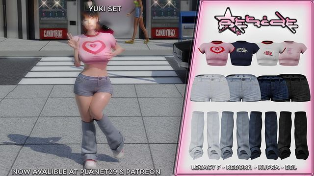 R// " Yuki Shorts " ( Fatpack ) [ Unpacker ]