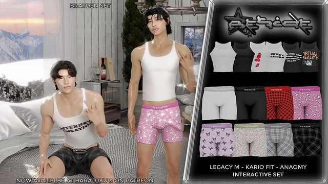 R// " Brayden Boxers " (Fatpack)