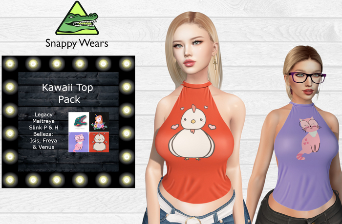 Snappy \\ Kawaii Top Pack