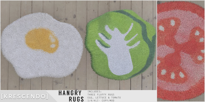 [Kres] Hangry Rugs