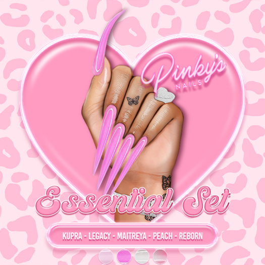 !! Pinky's Nails !! Essential Set ' Stiletto