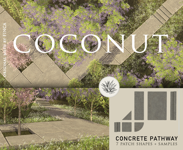 FINCA - Concrete Pathway Coconut 