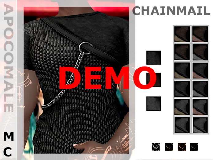 Chainmail shirt and strap-DEMO(wear me)