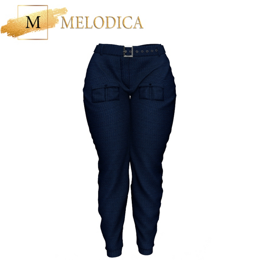 Navy Cargo Pants
