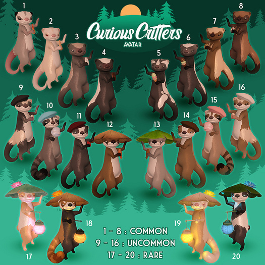 Curious Critters - #17 RARE Ping the Panda Voucher