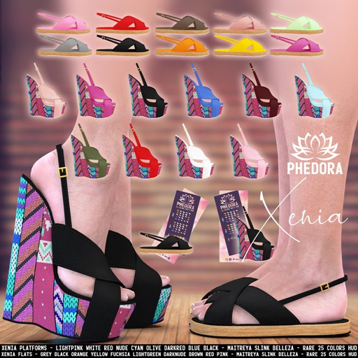 Phedora ~ Xenia platforms ~ Maitreya pack RARE