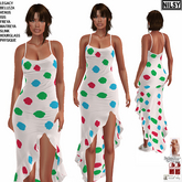 TRENDY DRESS,MESH BODY