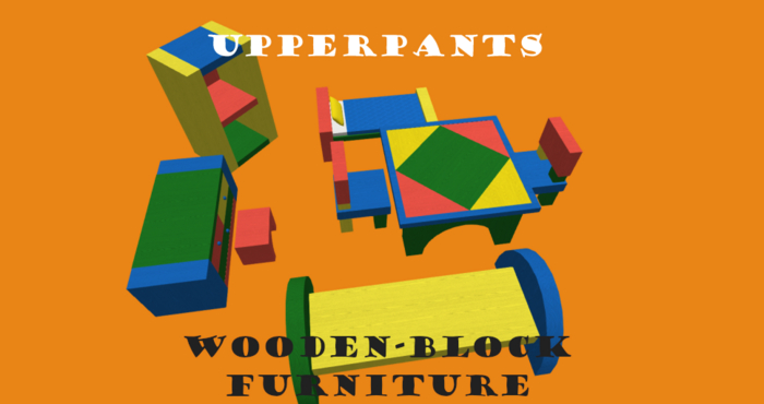 Upperpants Wooden-Block Series Furniture