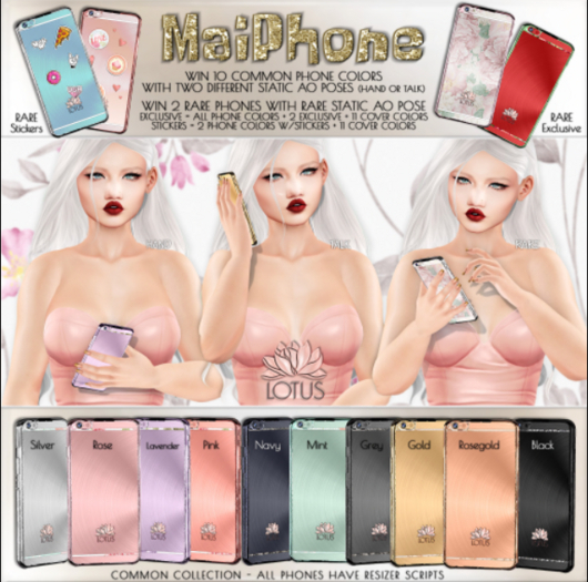 LOTUS. MaiPhone - Stickers RARE