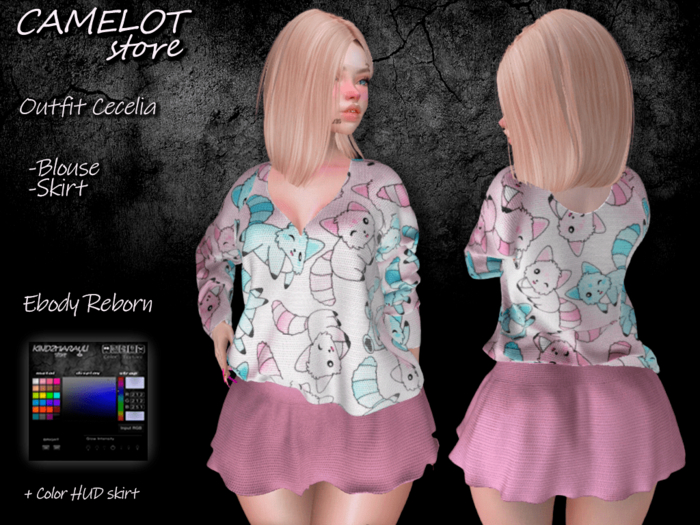 CAMELOT outfit Cecelia Ebody Reborn