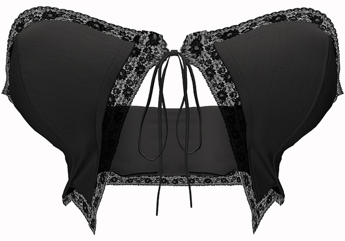 *CK* Fizzy top BLACK