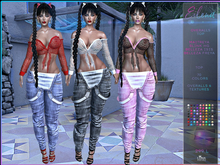  Eleina Overalls and Top,Fatpack, Luna Chelsea,Denim Jeans Pants,Denim Jeans Pants,Denim Jeans Pants,