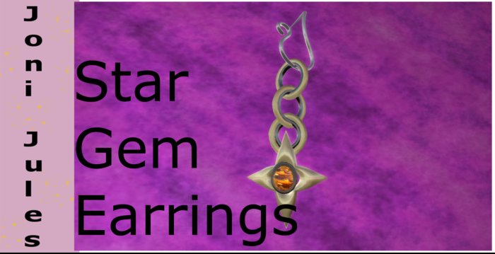 Gem Star Earrings 