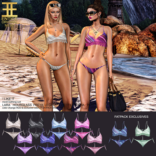 Entice - I like It - Stripes FATPACK
