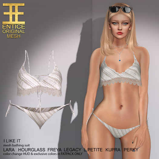 Entice - I like It - Stripes - Beige
