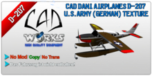 CAD Dani D-207 U.S. Army (German) Texture
