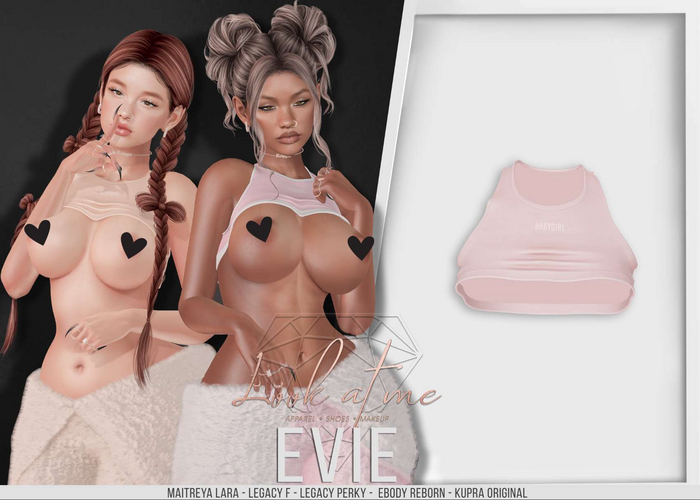 Look At Me. Evie : Top - Pink