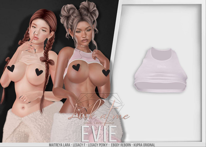 Look At Me. Evie : Top - Pearl