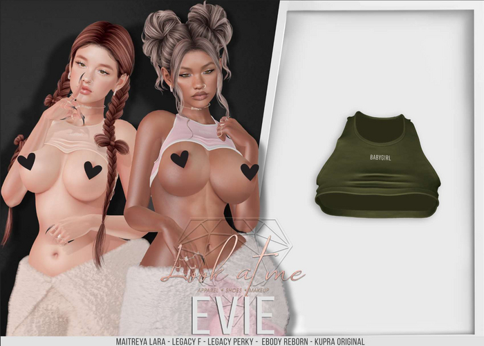 Look At Me. Evie : Top - Olive