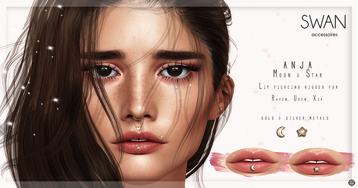 Swan Anja Set Lip - Raven, Ubon, Xia