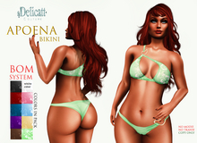 Delicatt couture - Apoena Bikini - BOM system -2023#June#11