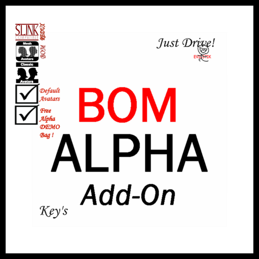BOM Add-on Alpha U4-BL System File for MACI CHRISTA OUTFIT SWTR