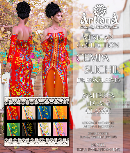 *ARKONA* Cempasuchil FATPACK outfit