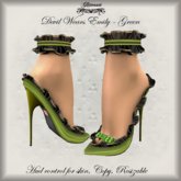 ! Glitterati ! - Devil Wears Emily - Green