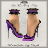 ! Glitterati ! - Devil Wears Emily - Purple