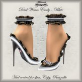 ! Glitterati ! - Devil Wears Emily - White