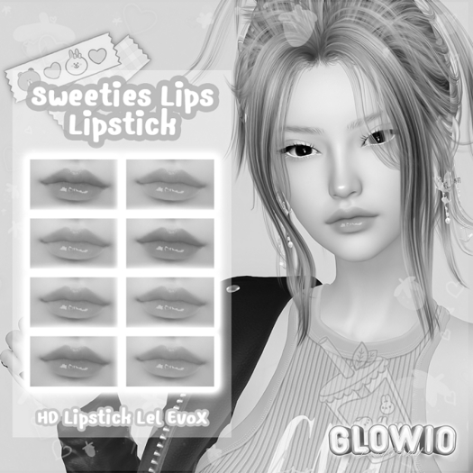 [GLOWIO] Sweeties Lips HD Lipstick Lel EvoX DEMO