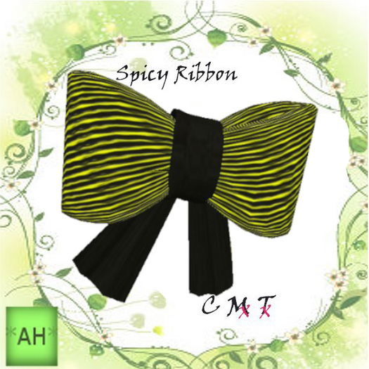 green metalrouse ribbon box