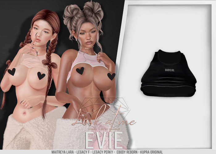 Look At Me. Evie : Top - Midnight