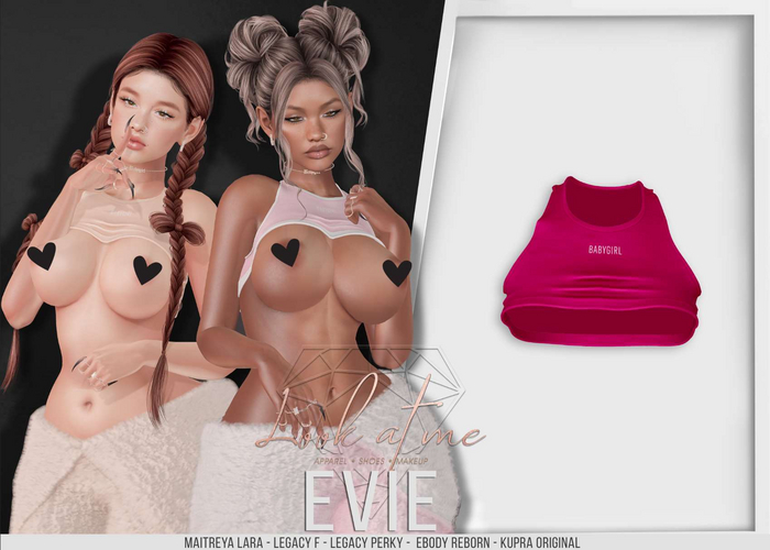 Look At Me. Evie : Top - Burgundy