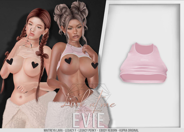 Look At Me. Evie : Top - Blush