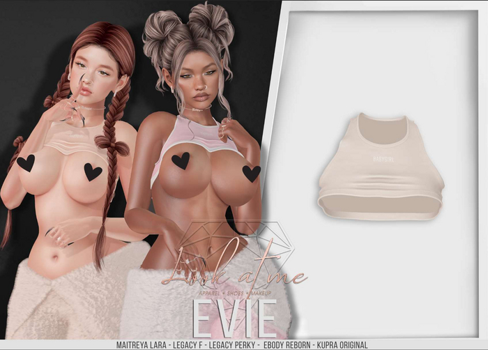 Look At Me. Evie : Top - Beige