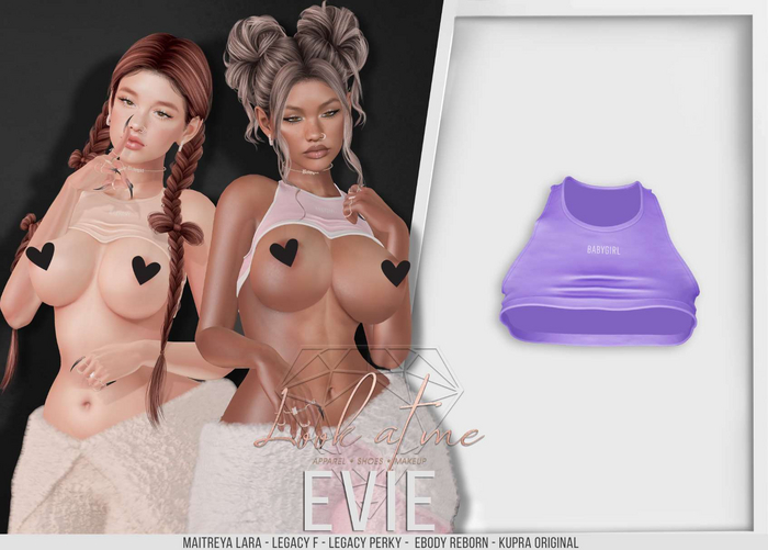 Look At Me. Evie : Top - Amethyst