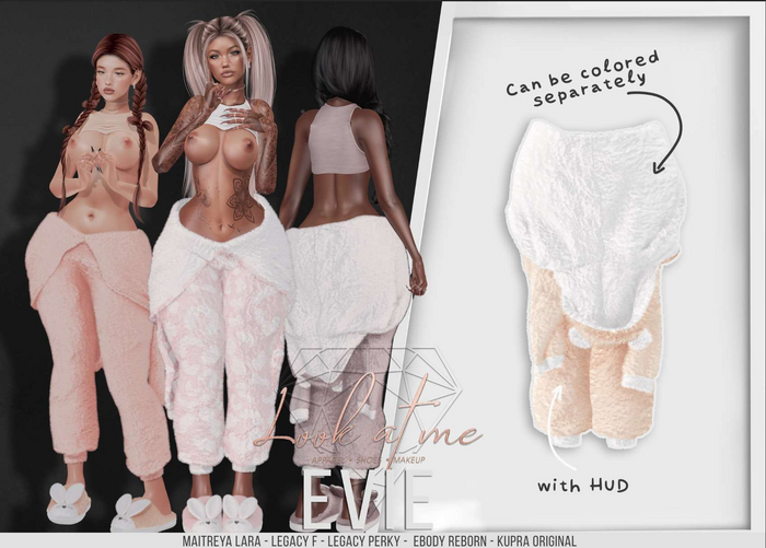 Look At Me. Evie : Jumpsuit - Peach