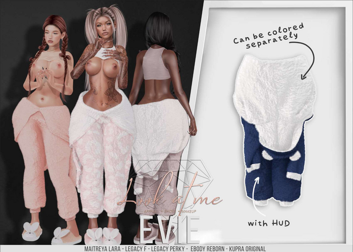 Look At Me. Evie : Jumpsuit - Indigo