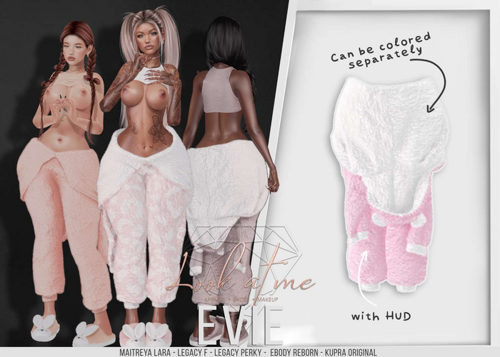 Look At Me. Evie : Jumpsuit - Babypink