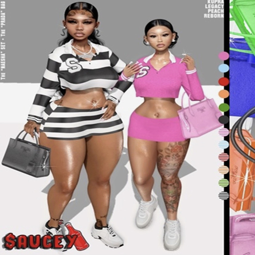 $aucey- Naesha Set (Stripes) Fatpack